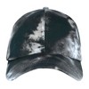 David & Young Women's Black Tie Dye Baseball Hat - 2 of 4