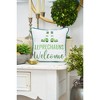 C&F Home 10" x 10" St. Patrick's Day "Leprechauns Welcome" Embroidered  Small/Petite Accent Throw Pillow - 3 of 4