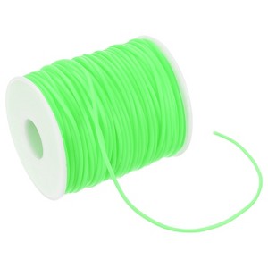 Unique Bargains Hollow Pipe Tubing Rubber Cord Silicone Stretchy Durable Elastic Beading Cord 1 Pc - 1 of 4