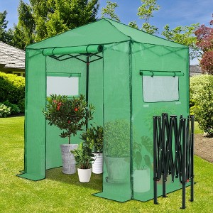 EAGLE PEAK 6'x4' Portable Walk-in Greenhouse - 1 of 4