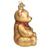Old World Christmas Glass Blown Ornament, Teddy Bear - 3 of 4