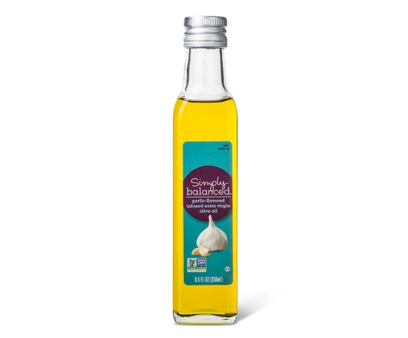 Garlic Infused Olive Oil - 8.5 fl oz - Simply Balanced&#153;