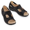 Collections Etc Adjustable Touch Closure Comfort Walking Sandals - 4 of 4