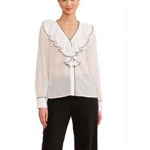 Women's Rita Ruffle Top - LUCY PARIS - 1 of 4