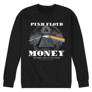 Men's - Pink Floyd - Money Prism The Dark Side Of The Moon Graphic Fleece Sweatshirt - 1 of 4