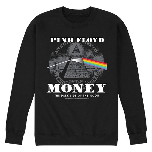 Men s Pink Floyd Money Prism The Dark Side Of The Moon Graphic Fleece Sweatshirt Target