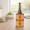 Jen Du Vintage Yellow Orange Flowers Wine Chiller - 2 of 2
