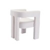 Modern Dining Chairs Set Of 2, Accent Chair With High Elastic Sponge Cushion, Armrest, Bucket Shaped Side Chairs For Kitchen, Dining Room, Bedroom - 4 of 4