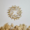 Metal Mistletoe Wreath Decor 12"D - 2 of 2