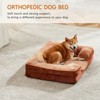 DOMETOUR Memory Foam Pet Bed for Small Dogs & Cats with Washable Removable Cover Non-Slip Base Waterproof Liner - 3 of 4