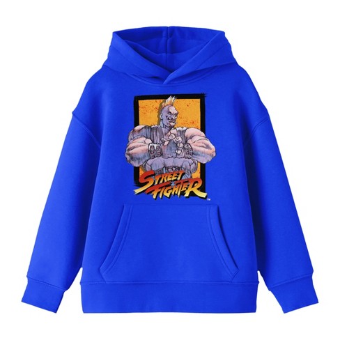 Street Fighter Birdie Character Art Boy s Royal Blue Sweatshirt Target