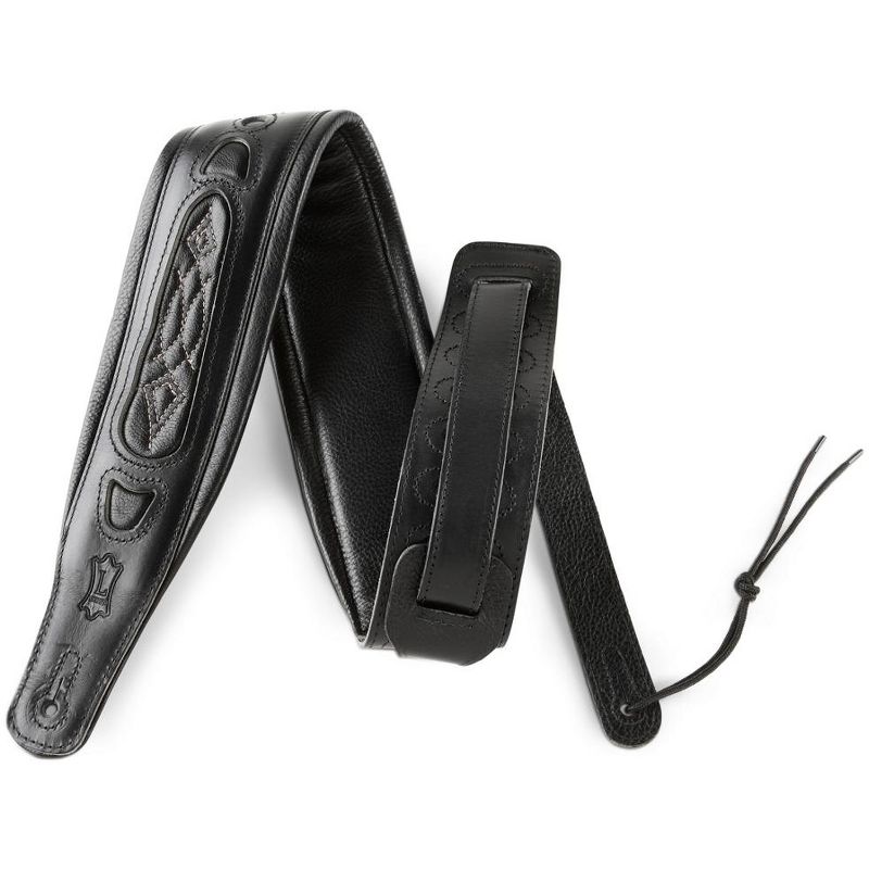 Levy's Classic Padded leather guitar strap, 4 of 6