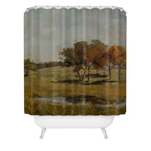 Deny Designs Miss Mustard Seed Early Fall Shower Curtain - 1 of 2