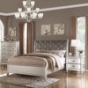 Classic Bedroom Elegant Nightstand 2-Drawers Bed Side Table Plywood - 2 of 4