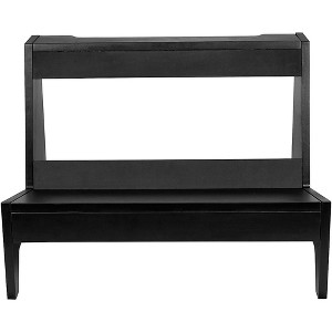 Gator Frameworks GFW-ELITEGTRAMPLG-BLK Elite Series Large Combo Guitar Amp Stand in Black Finish Black - 1 of 4