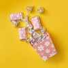 Big Dot of Happiness Pink Daisy Flowers - Mini Candy Bar Wrapper Stickers - Floral Party Small Favors - 40 Count - 2 of 4