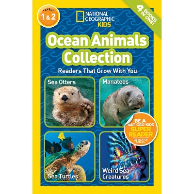 National Geographic Kids 10 Book Set (Lvl 1-dinosaurs, Meetkats, Frogs,  Polar Bears, Ponies; Lvl 2-dolphins, Sharks, Snakes, Weird Sea Creatures