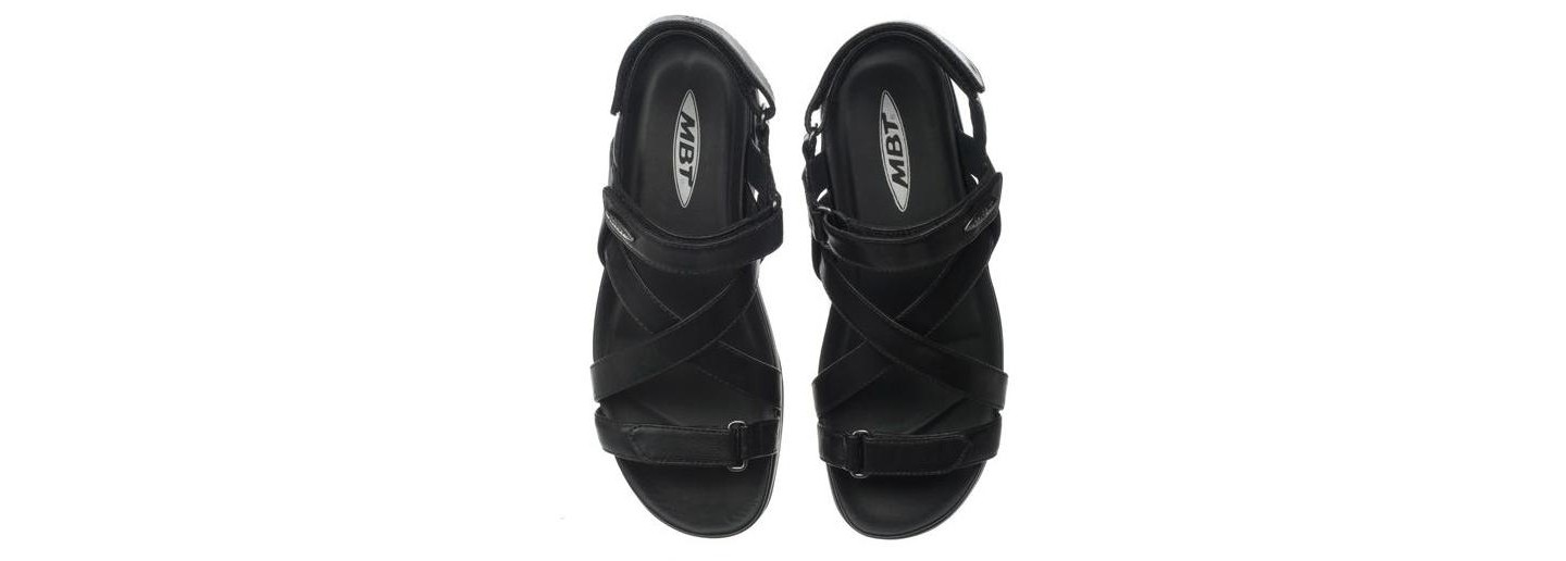 Женские сандалии MBT Kiburi Black Dress Sandals,7.5, цвет: Чёрный — фото 6