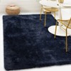 Luxury Modern Plush Fluffy Velvet Rug 5 x 8 ft, Faux Wool Rugs with  Non-Slip & Washable,for Bedroom Living Room Nursery - 3 of 4