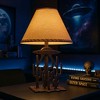 5 Star Super Deals Cactus and UFO Table Lamp – Rustic Metal Base with Beige Lampshade Unique Accent Lighting for Living Rooms Bedrooms - 2 of 4