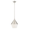 Livex Lighting Stockholm 1 - Light Pendant in  Brushed Nickel - 3 of 4