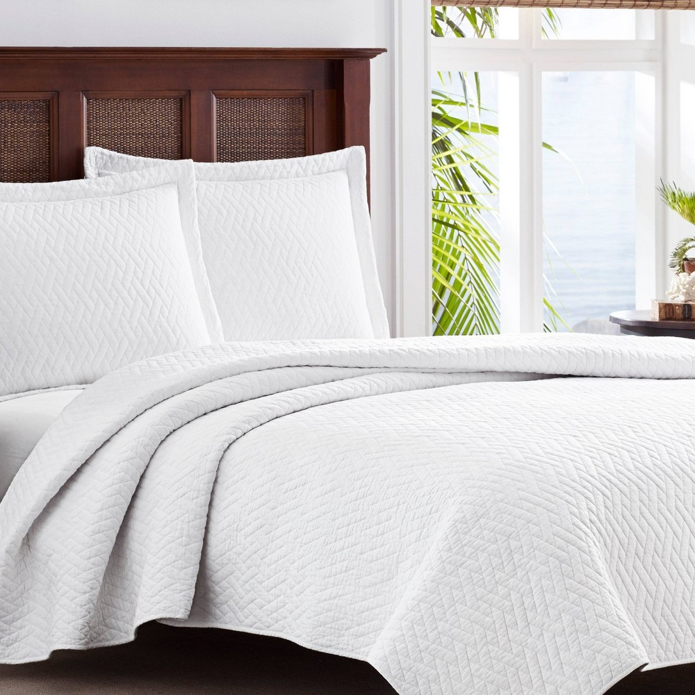 UPC 883893684959 product image for Full/Queen Harbor Island Quilt Set White - Tommy Bahama | upcitemdb.com