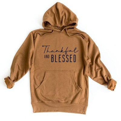 Simply Sage Market Women's Graphic Hoodie Thankful and Blessed