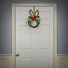 17" Floral Bunny Ears Artificial Hanging Wreath - National Tree Company - 2 of 4