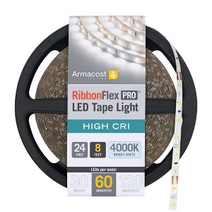 Armacost Lighting RibbonFlex Pro 24V White High CRI LED Tape Light 60 LED/m Cabinet Lights - 1 of 1