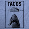 Womens Tacos Shark T Shirt Funny Jaws Tee For Ladies - Crazy Dog Women's T Shirt - 2 of 4