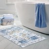 GAOMON Washable Rug Vintage Floral Medallion Area Rug Non Slip Low Pile Rug Soft Throw Floor Cover for Living Room Bedroom - 2 of 4