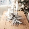 Flocked Long Neddle Pine Spray (Set of 2) - 2 of 3