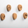 Lehman's Oak Wood Towel Holder - Decorative Wooden Towel Hook for Kitchen or Bath, Amish Farmhouse Tradition - 4 of 4