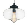 CWI Lighting Glass 1 Light Down Mini Pendant With Clear Finish - 2 of 3