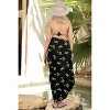 LA LEELA Women's Beachwear Beach Wrap Bathing suit Pirates Wraps Skirt Swim Cover Up Sarong Long Coverups for Women One Size Crossbones, Scary Black - 3 of 4