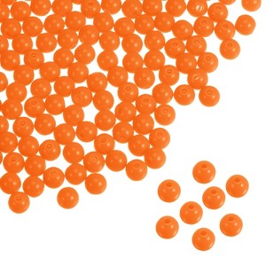 Unique Bargains Loose Craft DIY Earring Necklace Making Acrylic Round Beads 4200 Pcs - 1 of 4