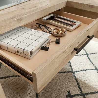 Prime Oak L-Shaped Desk with Drawers and Filing Cabinet