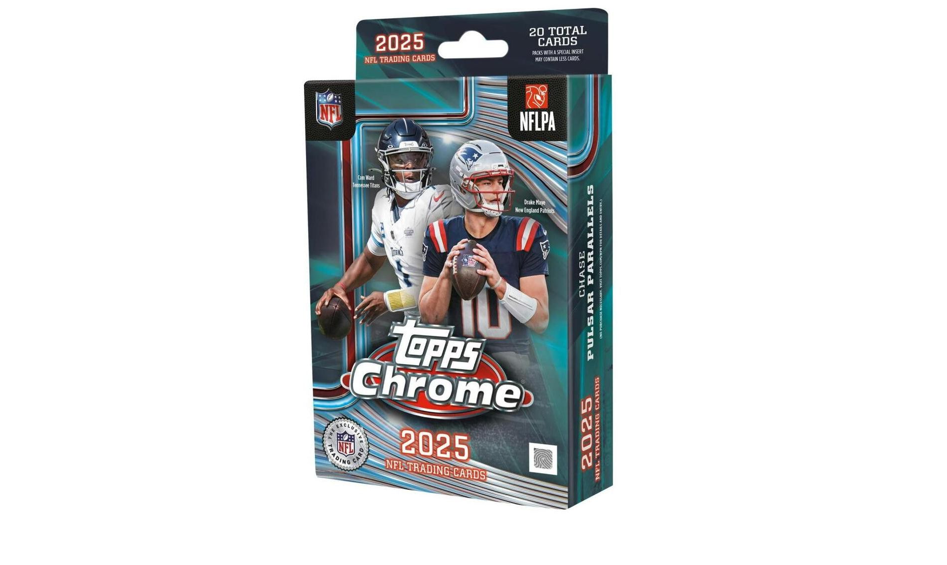 2025 Topps Chrome Football Hanger Box