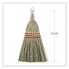 Boardwalk Corn Whisk Broom, Corn Fiber Bristles, 9" Bristle Length, Yellow, 12/Carton - image 2 of 4