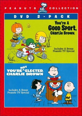 Peanuts Collection: You&#39;re a Good Sport, Charlie Brown/You&#39;re Not Elected, Charlie Brown (2 Discs) (DVD)