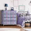 Sorbus 8 Drawers Dresser- Storage Unit with Steel Frame, Wood Top, Fabric Bins - for Bedroom, Closet, Office and more - 2 of 4
