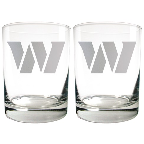Nfl Washington Commanders The Vino Stemless 17oz Wine Glass