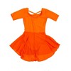 Leveret Girls Elbow Sleeve Skirt Leotard - 2 of 4