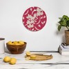 Viviana Gonzalez Floral Magenta vibes Round Cutting Board - Deny Designs - image 3 of 3