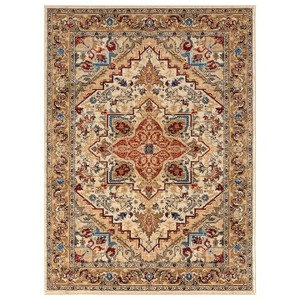 Luxe Weavers Howell Collection Floral Indoor Area Rug - 1 of 4