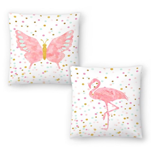 Flamingo pillows at outlet target