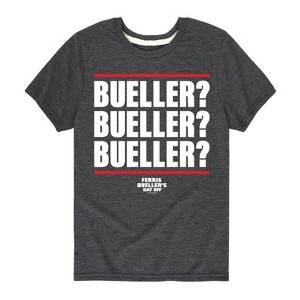 Boys' - Ferris Bueller's Day Off - Bueller Bueller Bueller Short Sleeve Graphic T-Shirt - 1 of 4