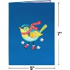 Paper Love 3D Bird Pop Up Holiday Card - 2 of 4