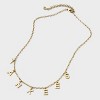 Bijoux Sport by Luv Aj MLB Gold Charm Letter Necklace - 3 of 4
