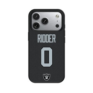 NFL Las Vegas Raiders Players Game Tactic MagSafe Compatible Cell Phone Case for Apple iPhone 17 Series - 1 of 4